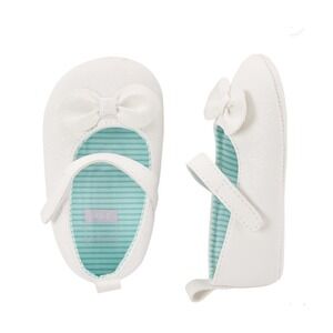 Carters Mary Jane Baby Shoes Soft Sole Size 3-6 Months